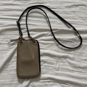 Bandolier Taupe Expanded Zip Cell Pouch